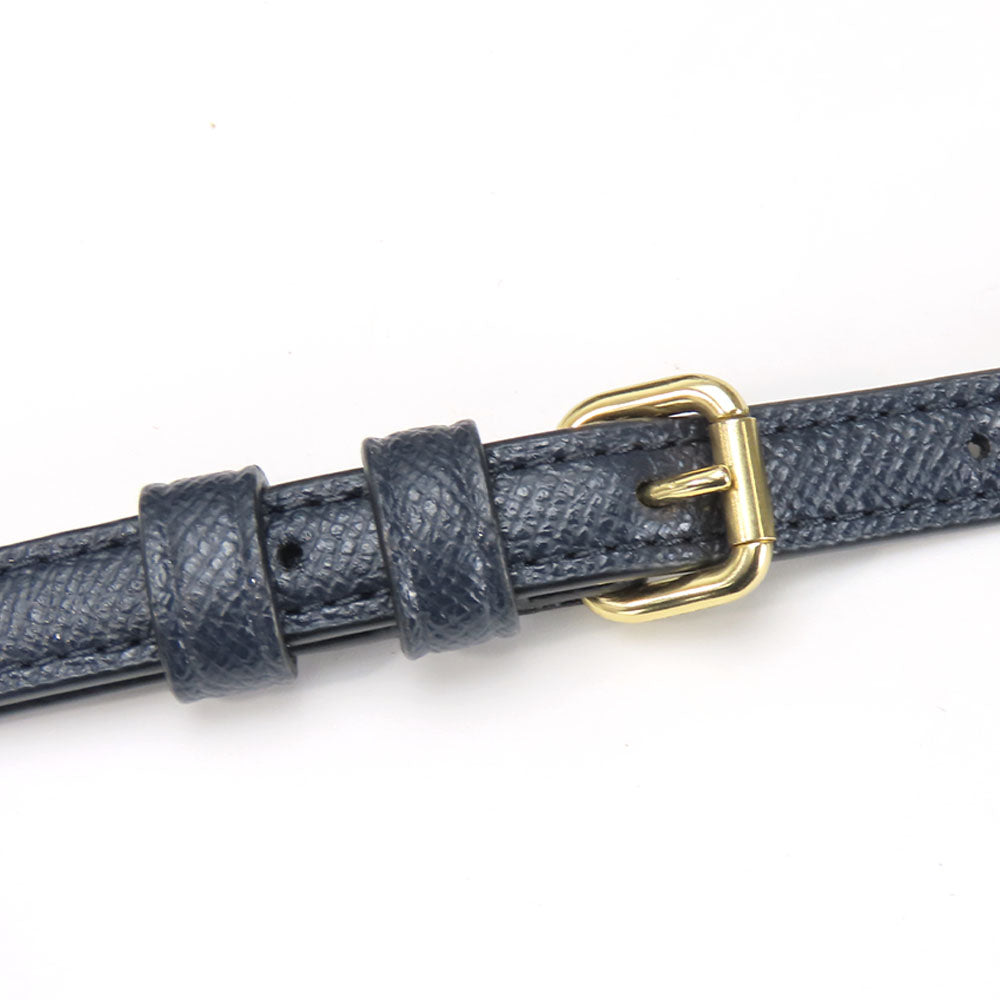 COACH Handbag F14928 leather Navy Crosby Carryall Women Used Authentic