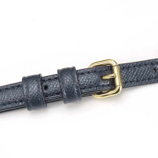 COACH Handbag F14928 leather Navy Crosby Carryall Women Used Authentic