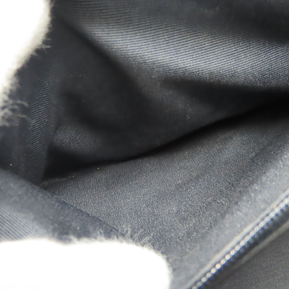 COACH Handbag F14928 leather Navy Crosby Carryall Women Used Authentic