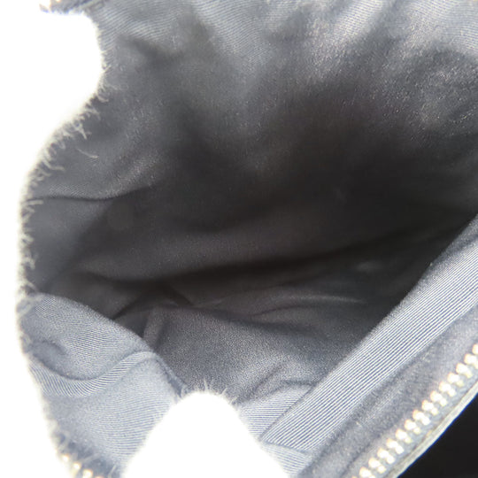 COACH Handbag F14928 leather Navy Crosby Carryall Women Used Authentic