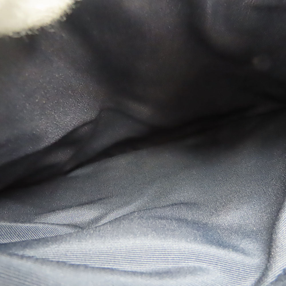 COACH Handbag F14928 leather Navy Crosby Carryall Women Used Authentic