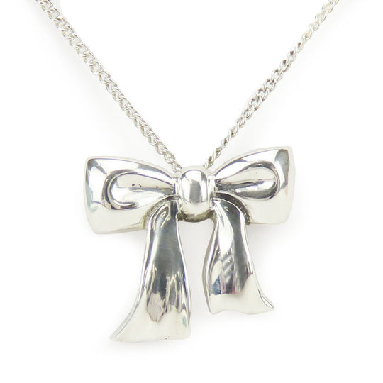 TIFFANY&Co. Necklace Silver925 Silver Women Used Authentic