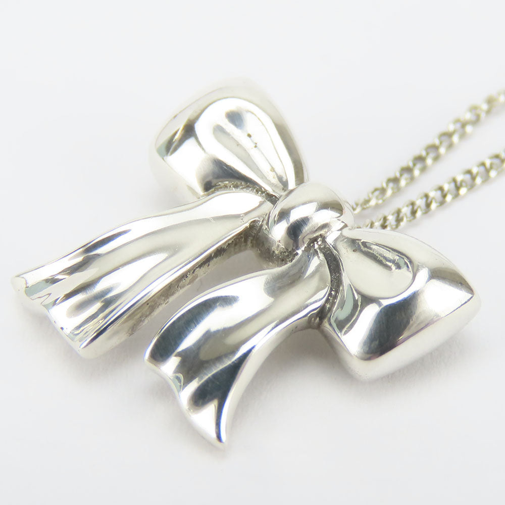 TIFFANY&Co. Necklace Silver925 Silver Women Used Authentic