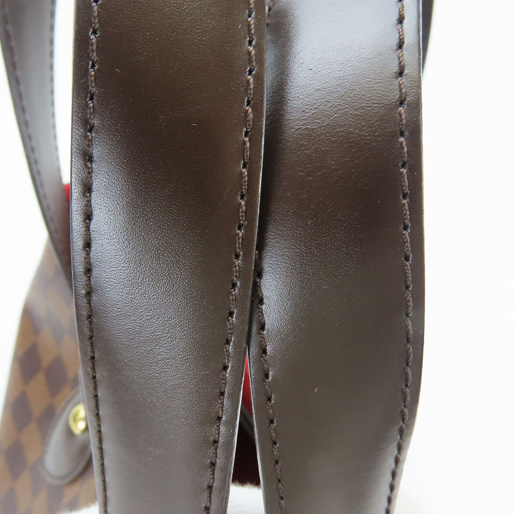 LOUIS VUITTON Tote Bag N51205 Damier Ebene HamsteadPM Women Used Authentic