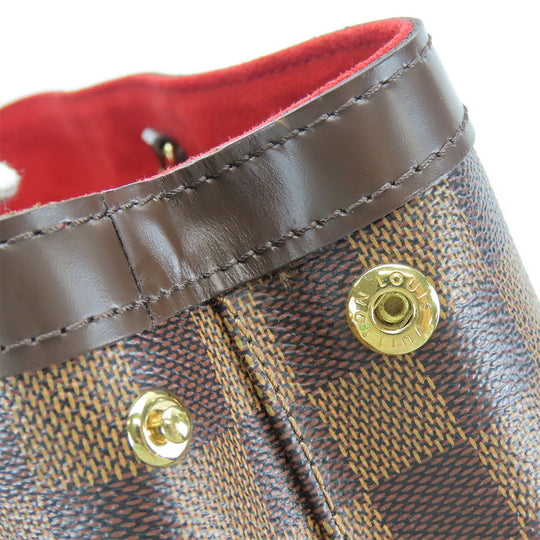 LOUIS VUITTON Tote Bag N51205 Damier Ebene HamsteadPM Women Used Authentic