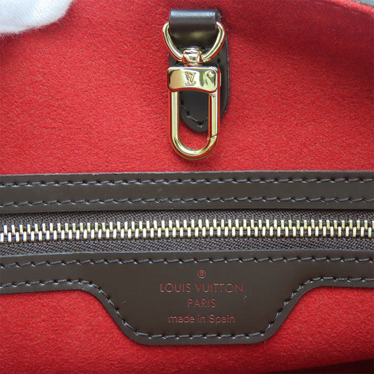 LOUIS VUITTON Tote Bag N51205 Damier Ebene HamsteadPM Women Used Authentic