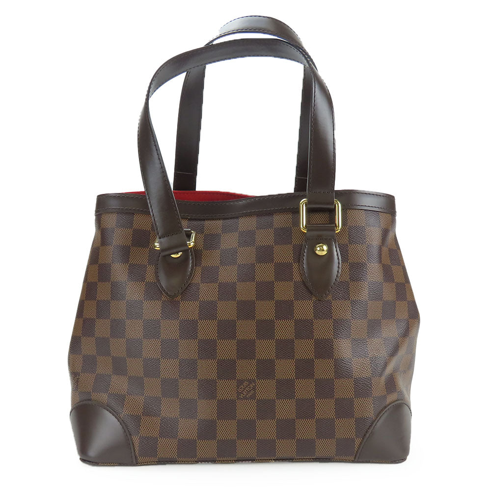 LOUIS VUITTON Tote Bag N51205 Damier Ebene HamsteadPM Women Used Authentic