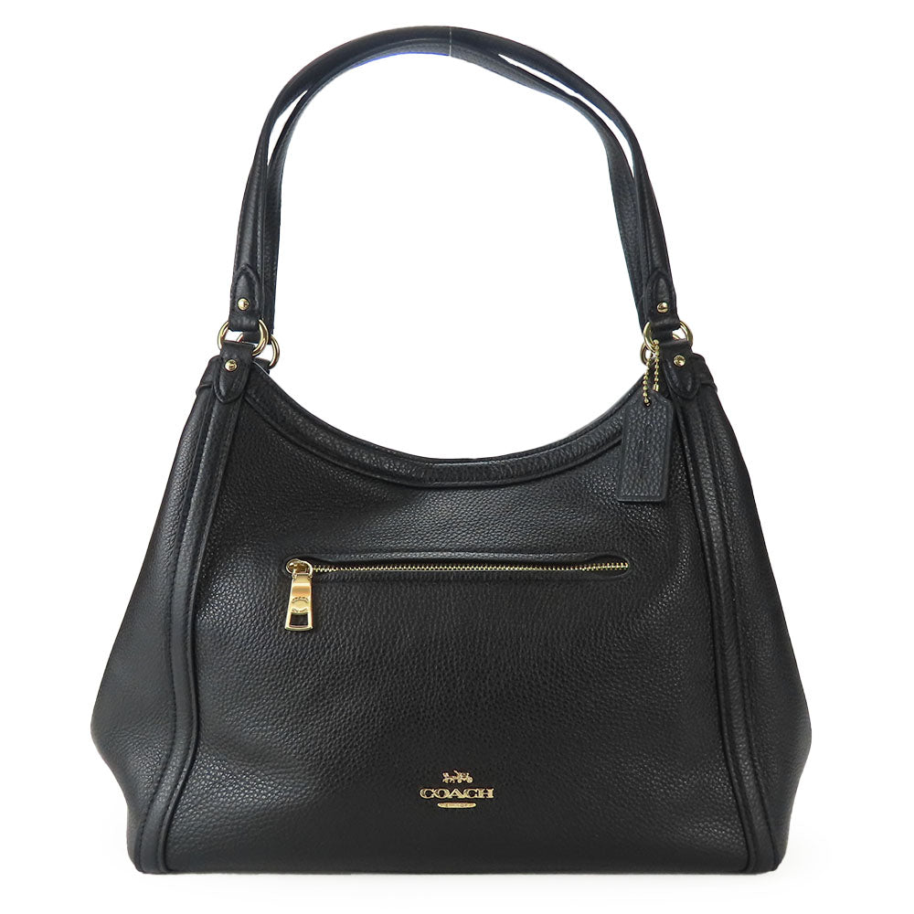 COACH Tote Bag C6231 leather black Women Used Authentic