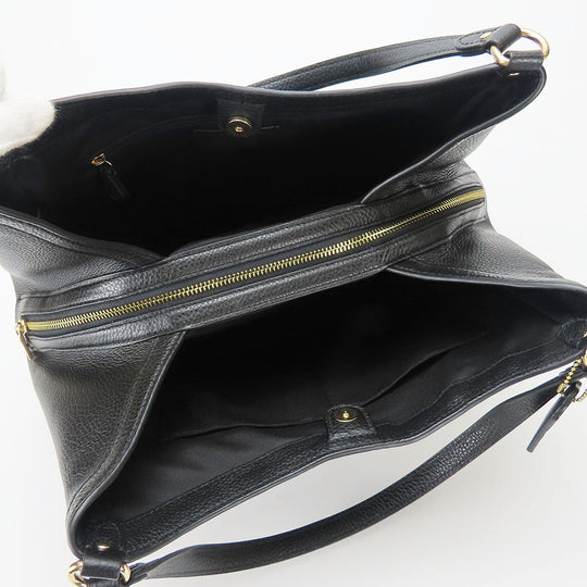 COACH Tote Bag C6231 leather black Women Used Authentic