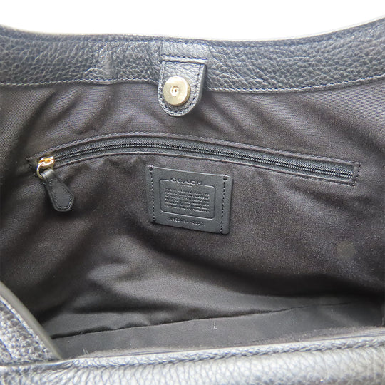 COACH Tote Bag C6231 leather black Women Used Authentic