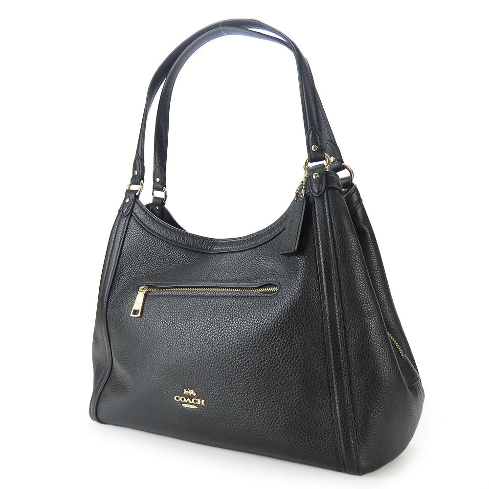 COACH Tote Bag C6231 leather black Women Used Authentic