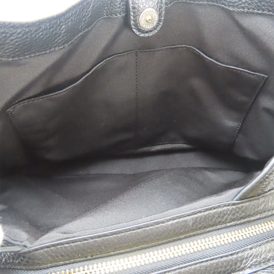 COACH Tote Bag C6231 leather black Women Used Authentic