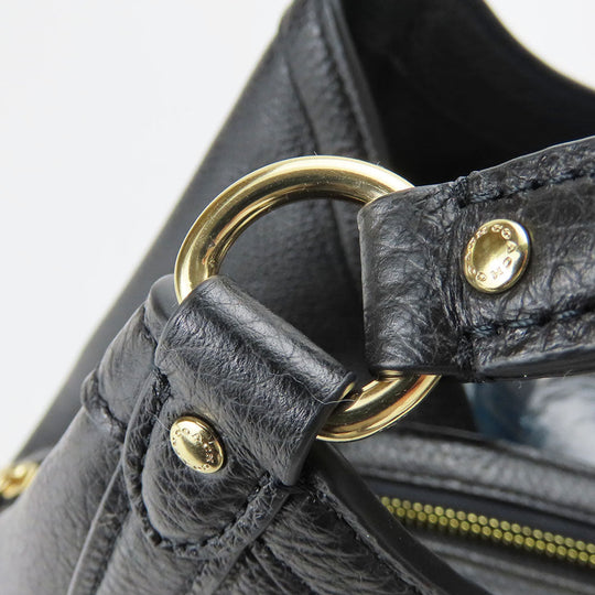 COACH Tote Bag C6231 leather black Women Used Authentic