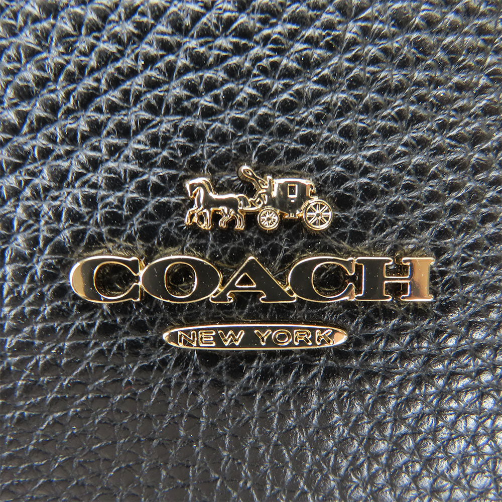 COACH Tote Bag C6231 leather black Women Used Authentic