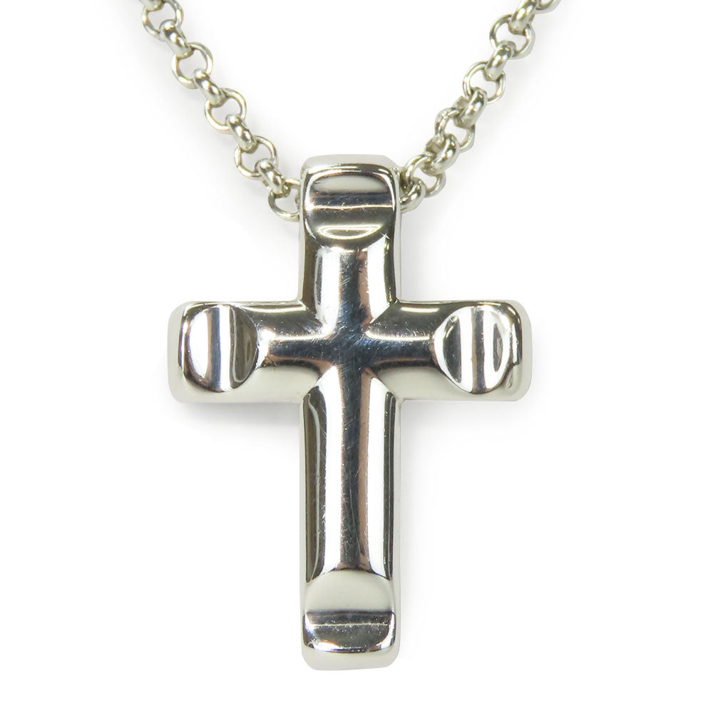TIFFANY&Co. Necklace Silver925 Silver cross Women Used Authentic