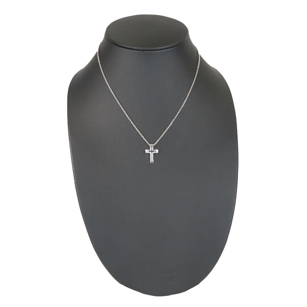 TIFFANY&Co. Necklace Silver925 Silver cross Women Used Authentic
