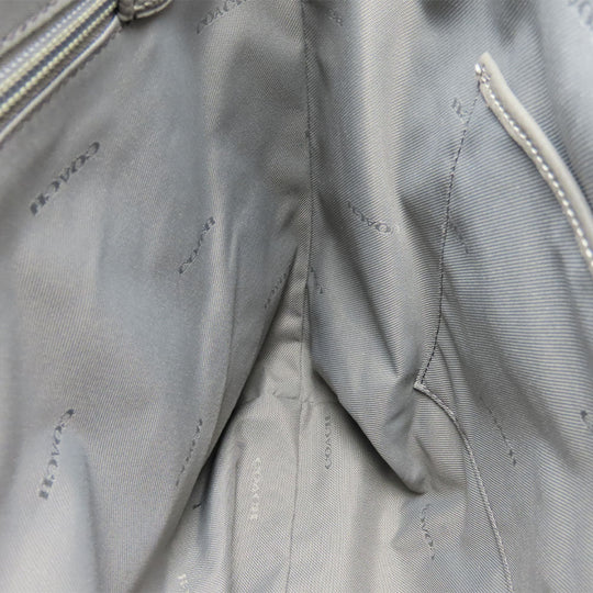 COACH Shoulder Bag 21378 leather gray