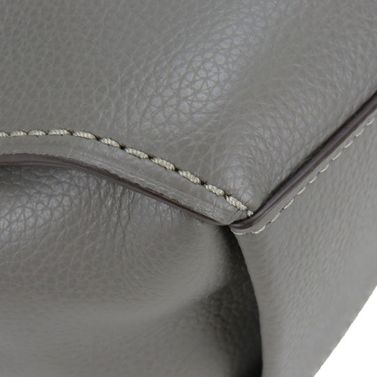 COACH Shoulder Bag 21378 leather gray