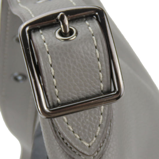 COACH Shoulder Bag 21378 leather gray