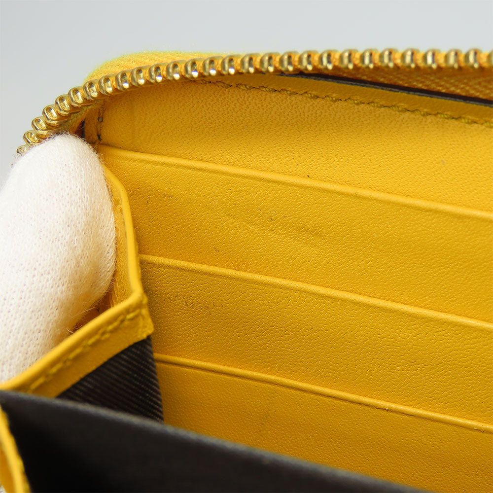 GUCCI Long Wallet Purse 506279 GG Supreme Canvas beige Women Used Authentic