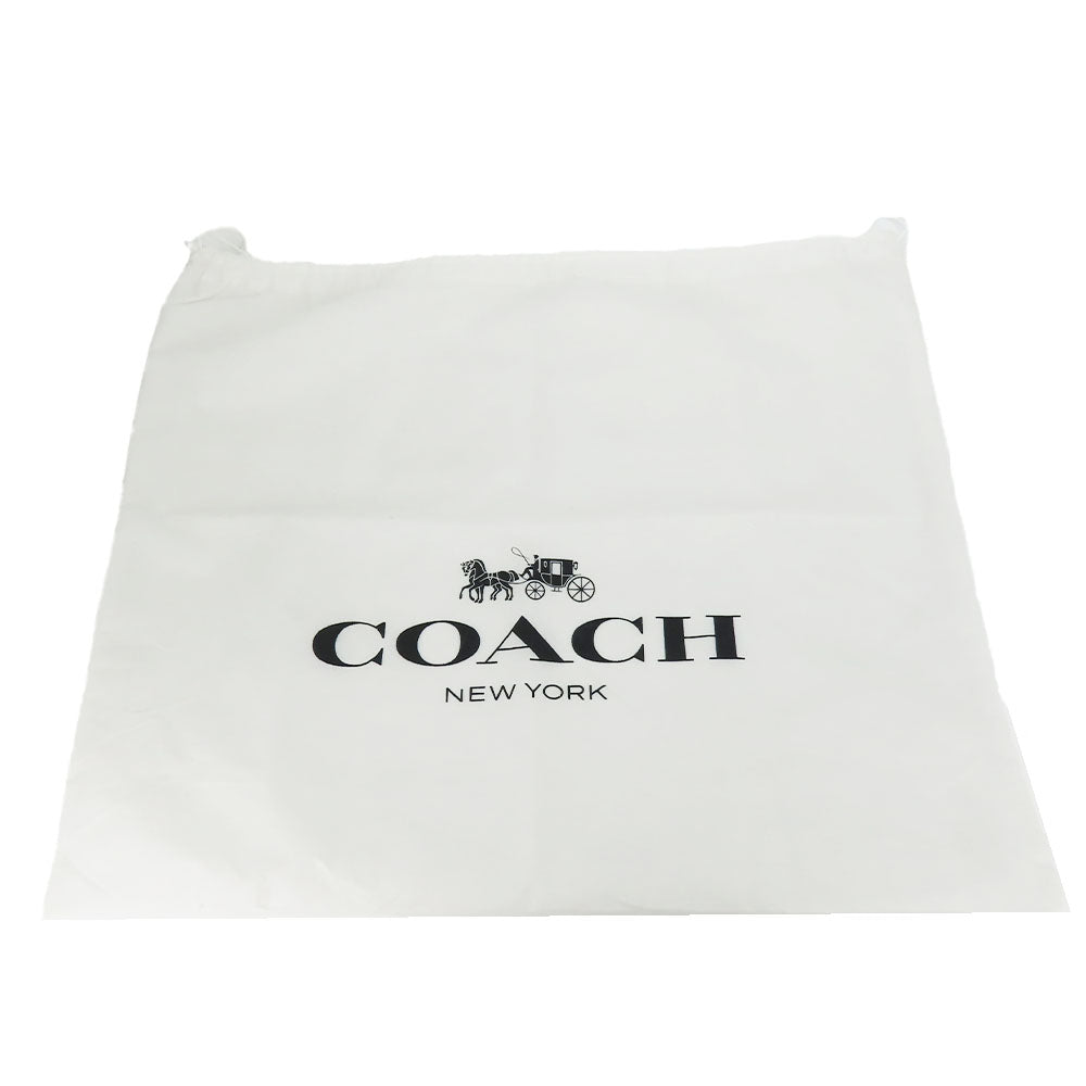 COACH Tote Bag 91140 Denim, Leather blue Women Used Authentic