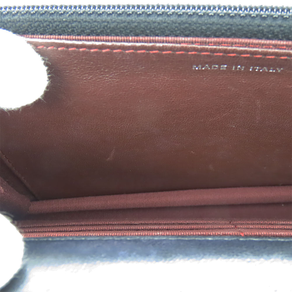 CHANEL Shoulder Bag lambskin black Matrasse Chain wallet Women Used Authentic