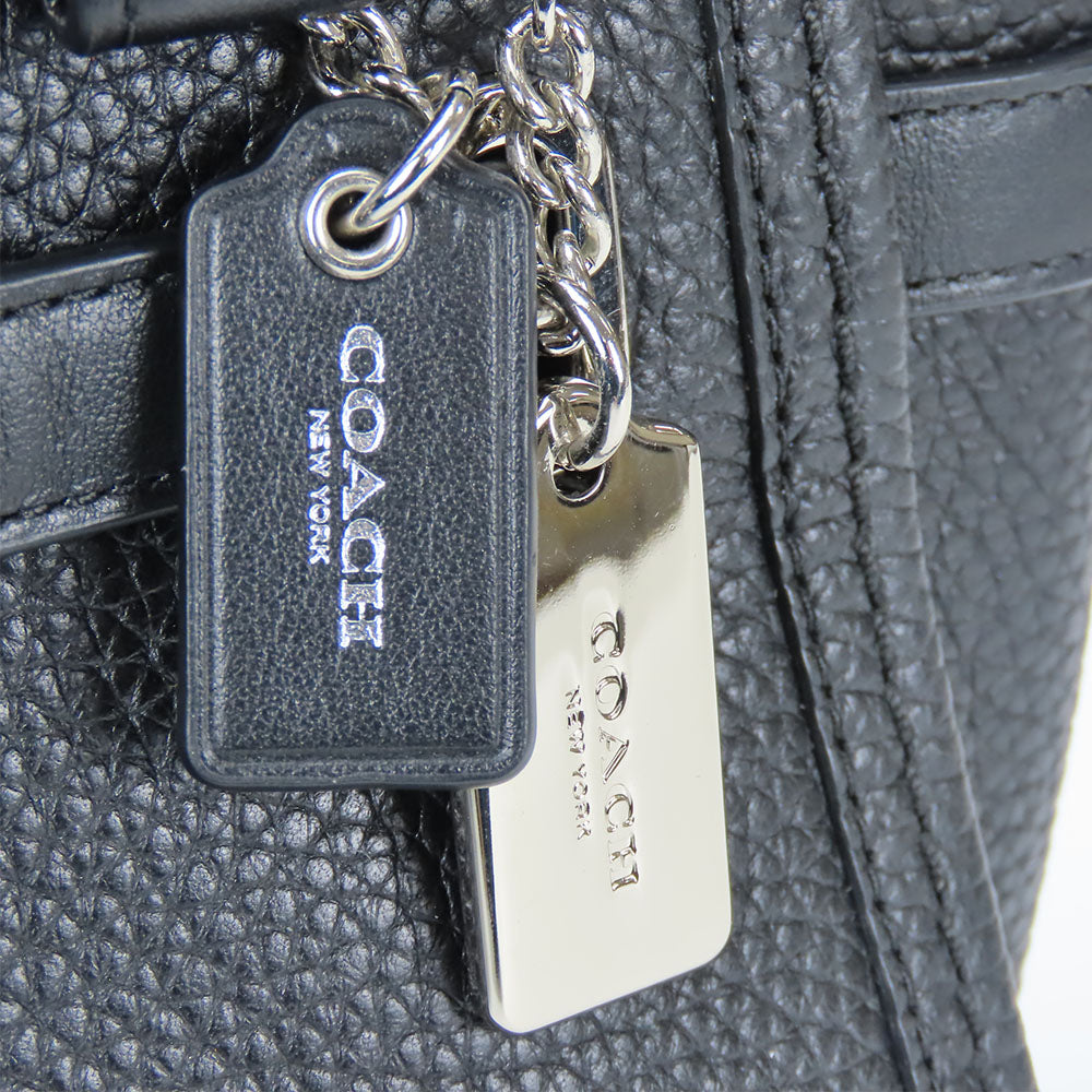 COACH Handbag 37444 leather black Swagger 21