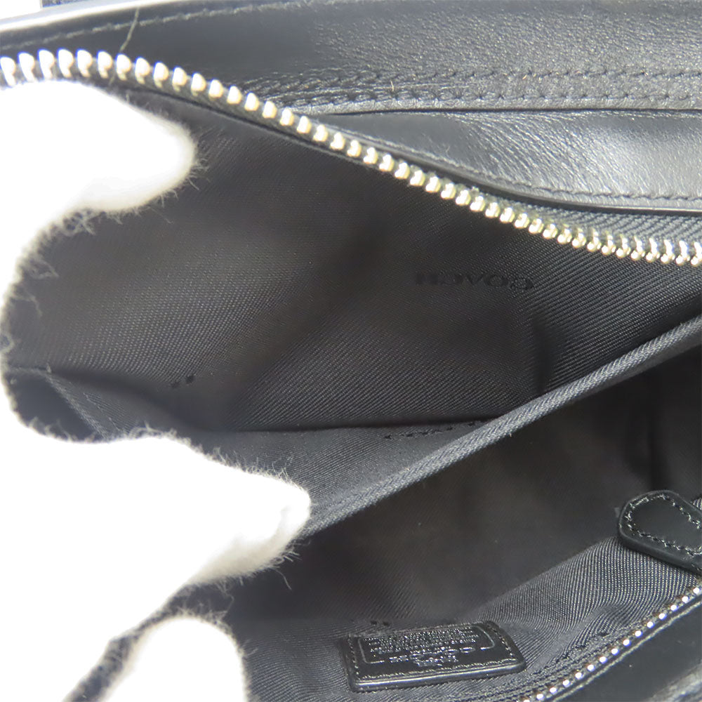 COACH Handbag 37444 leather black Swagger 21