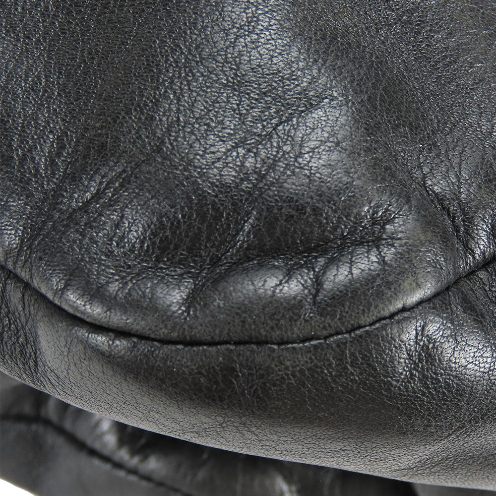 COACH Tote Bag F23973 leather black Women Used Authentic