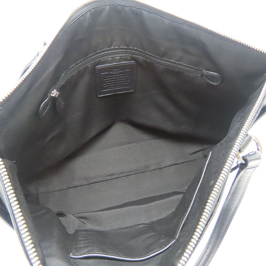 COACH Tote Bag F37231 leather black Signature