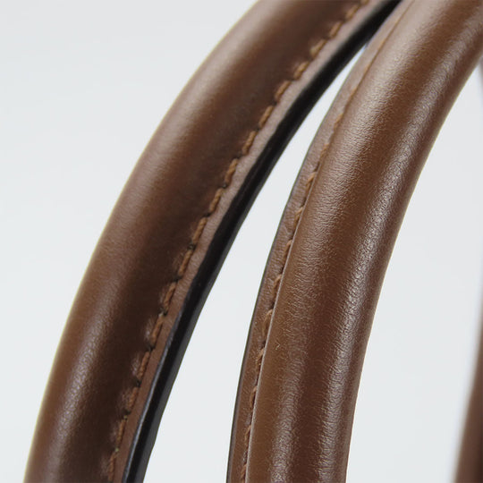 COACH Handbag F67027 PVC, Leather Brown Women Used Authentic