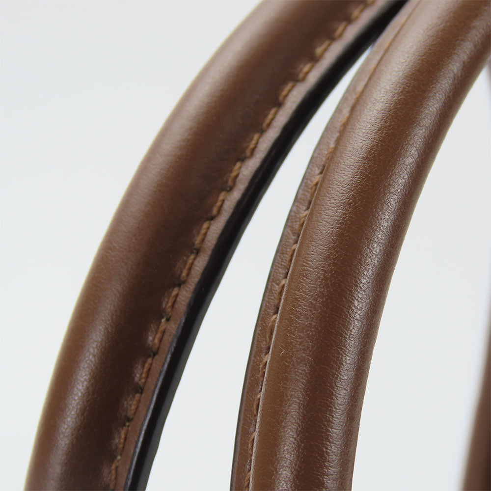 COACH Handbag F67027 PVC, Leather Brown Women Used Authentic