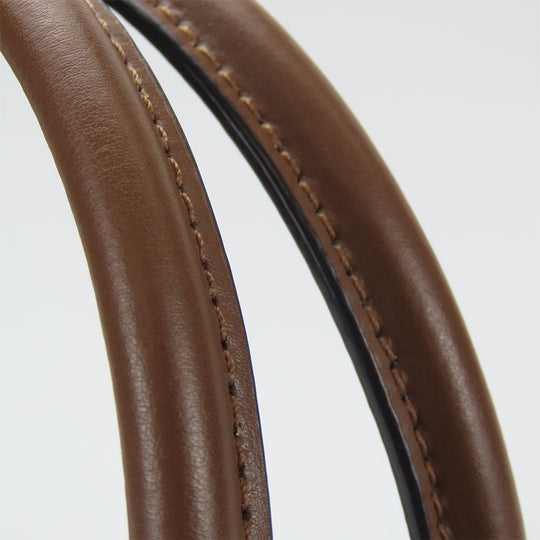 COACH Handbag F67027 PVC, Leather Brown Women Used Authentic