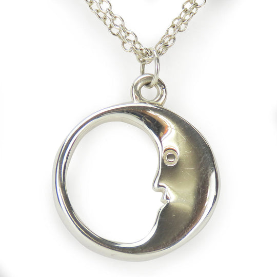 TIFFANY&Co. Necklace Silver925 Silver Man in the Moon