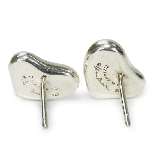 TIFFANY&Co. Pierce Silver925 Silver Full heart Women Used Authentic