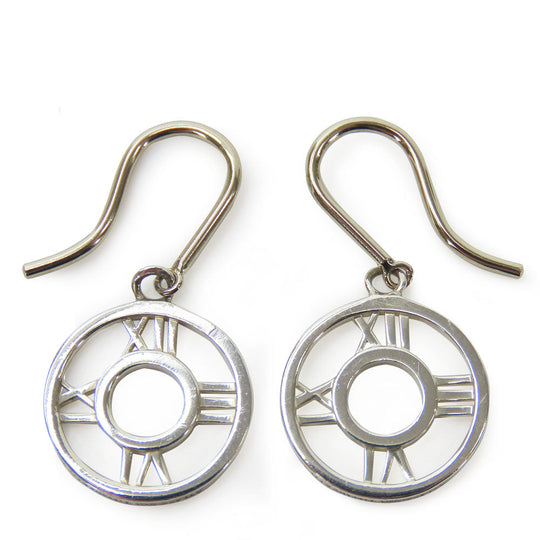 TIFFANY&Co. Pierce Silver925 Silver Atlas Open Medallion Women Used Authentic