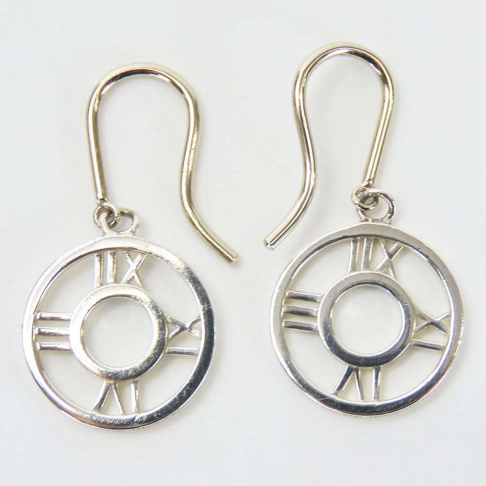 TIFFANY&Co. Pierce Silver925 Silver Atlas Open Medallion Women Used Authentic