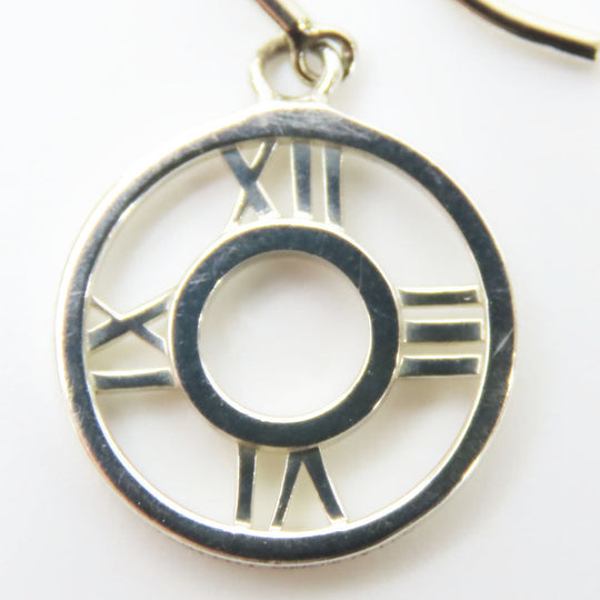 TIFFANY&Co. Pierce Silver925 Silver Atlas Open Medallion Women Used Authentic