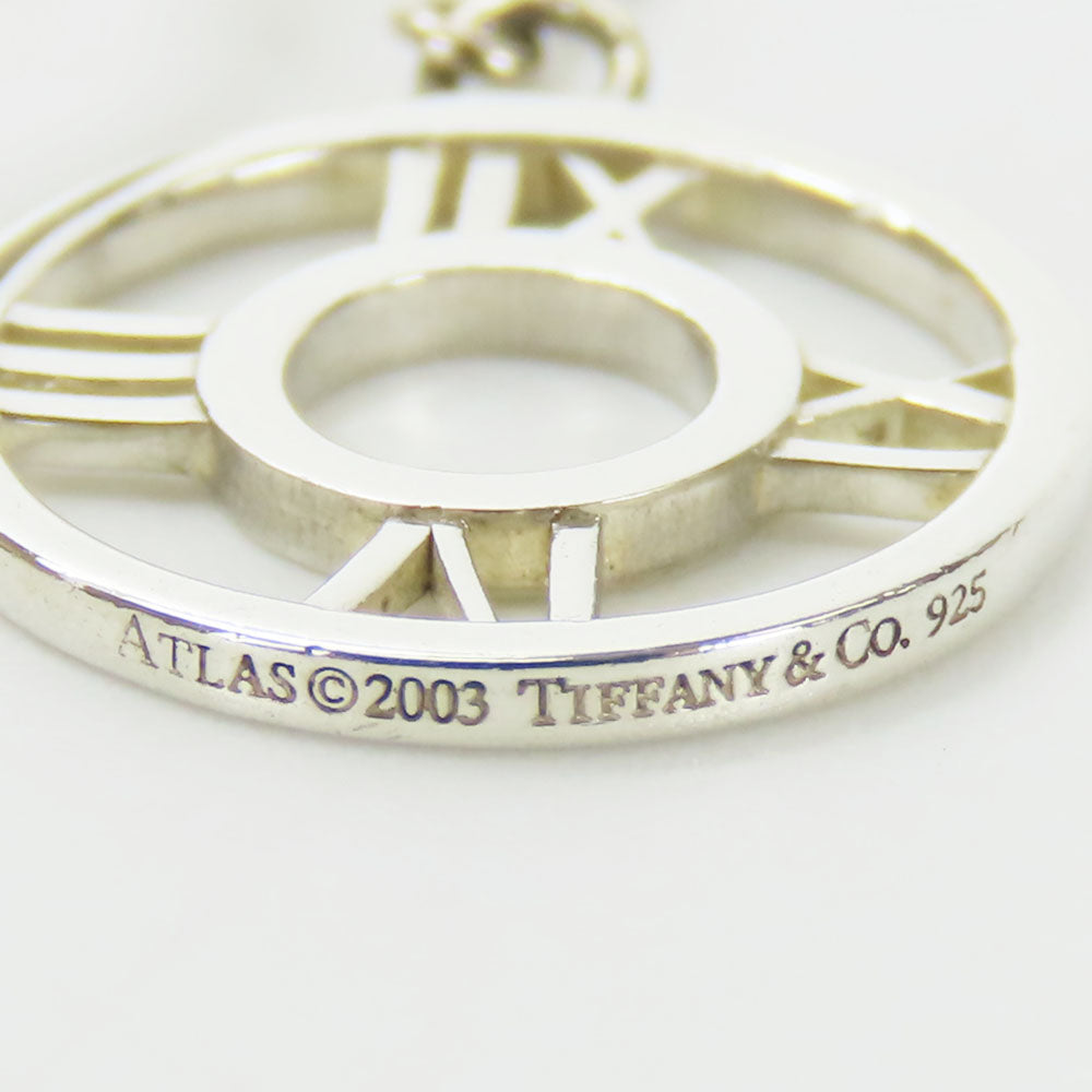 TIFFANY&Co. Pierce Silver925 Silver Atlas Open Medallion Women Used Authentic