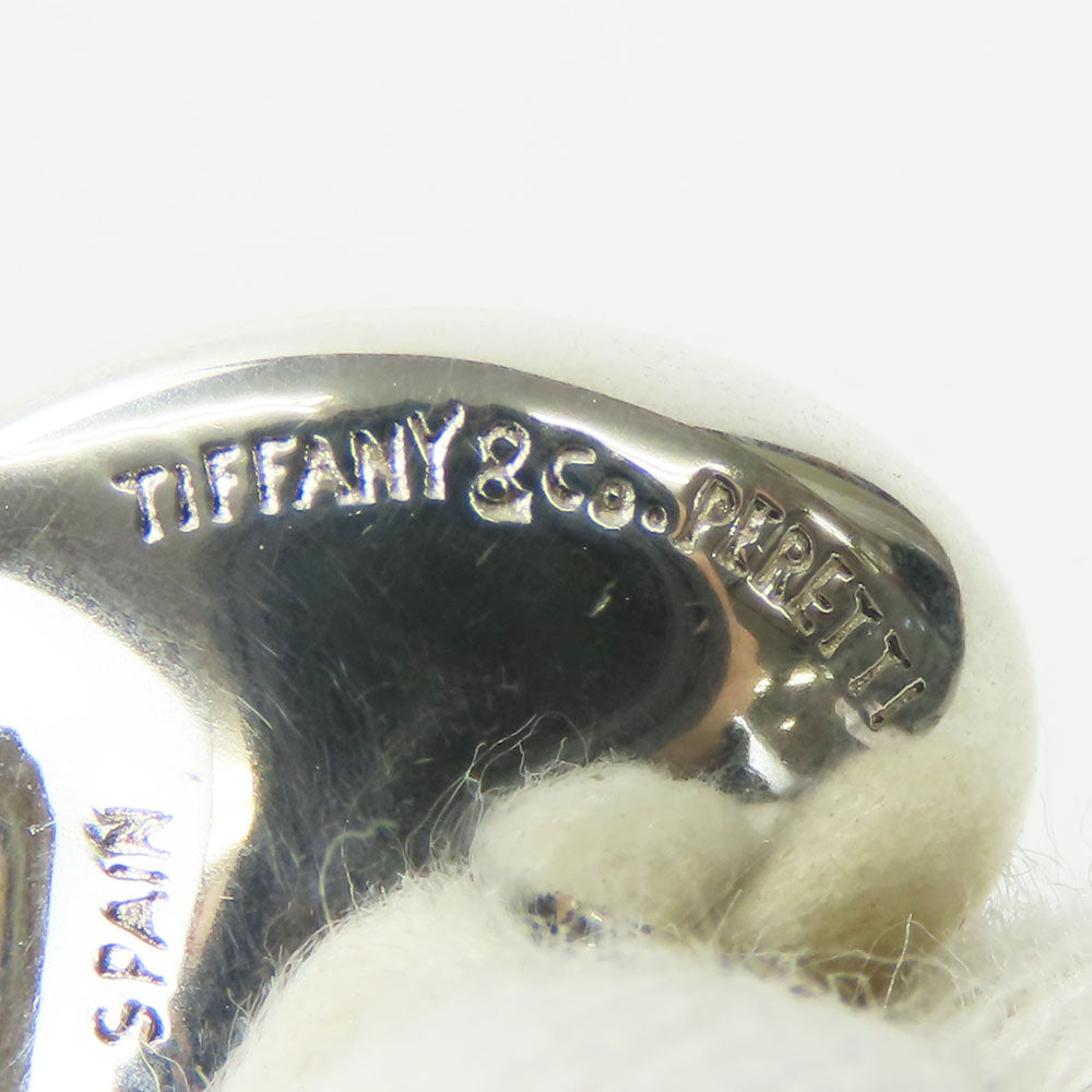 TIFFANY&Co. Necklace Silver925 Silver Curved heart Women Used Authentic