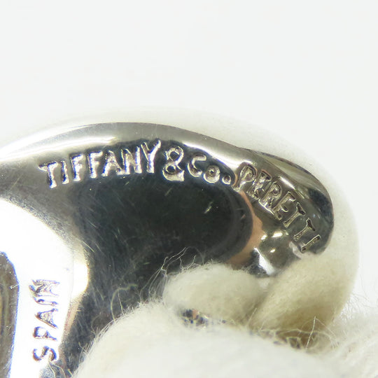 TIFFANY&Co. Necklace Silver925 Silver Curved heart Women Used Authentic