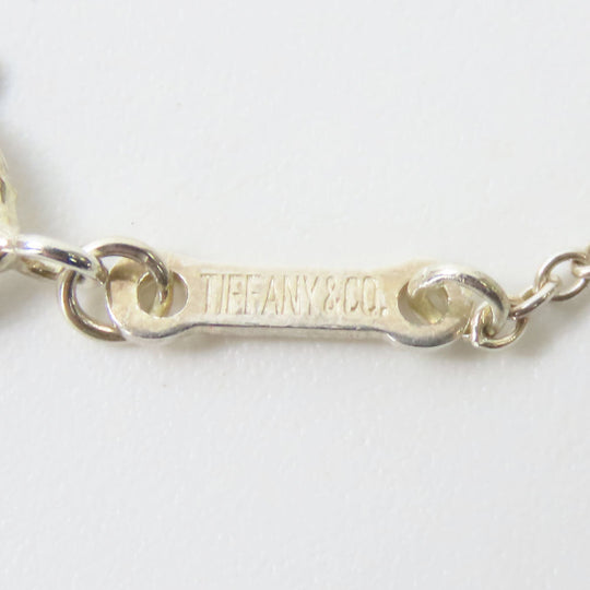 TIFFANY&Co. Necklace Silver925 Silver Curved heart Women Used Authentic