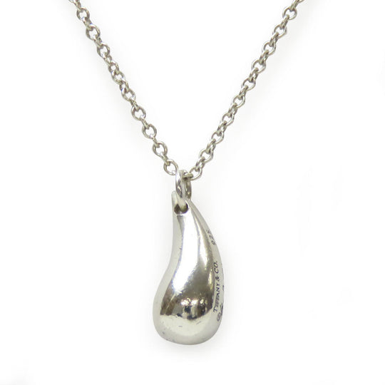 TIFFANY&Co. Necklace Silver925 Silver teardrop Women Used Authentic
