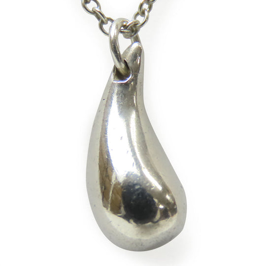 TIFFANY&Co. Necklace Silver925 Silver teardrop Women Used Authentic