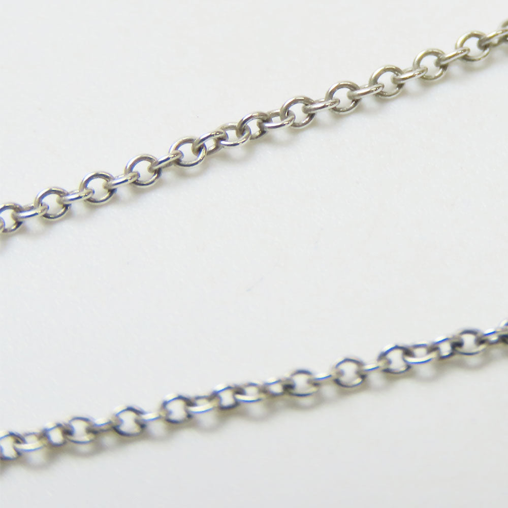 TIFFANY&Co. Necklace Silver925 Silver teardrop Women Used Authentic