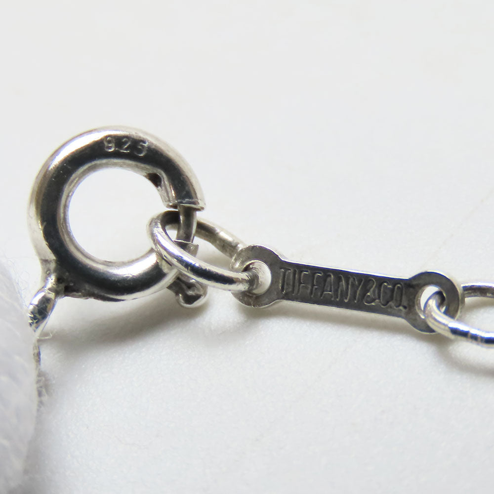 TIFFANY&Co. Necklace Silver925 Silver teardrop Women Used Authentic