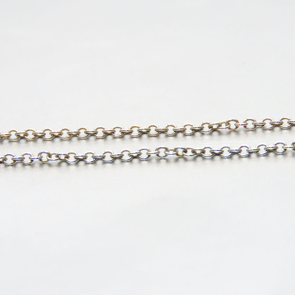 TIFFANY&Co. Necklace Silver925 Silver Mini Loving Heart Women Used Authentic