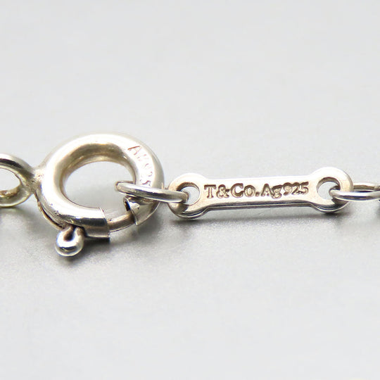 TIFFANY&Co. Necklace Silver925 Silver Mini Loving Heart Women Used Authentic