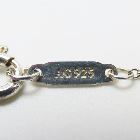 TIFFANY&Co. Necklace Silver925 Silver 1837 triple interlocking
