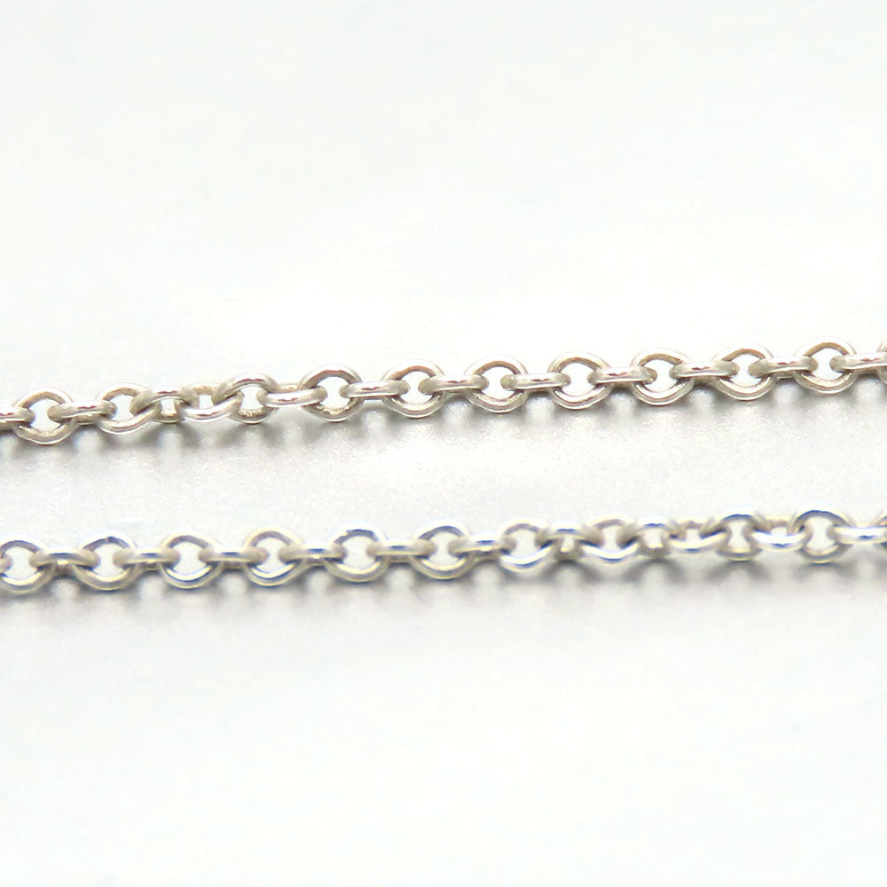 TIFFANY&Co. Necklace Silver925 Silver Small cross Women Used Authentic